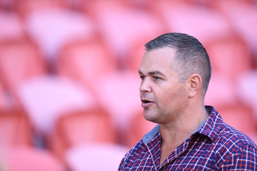 Anthony Seibold as the Broncos head coach in 2020.