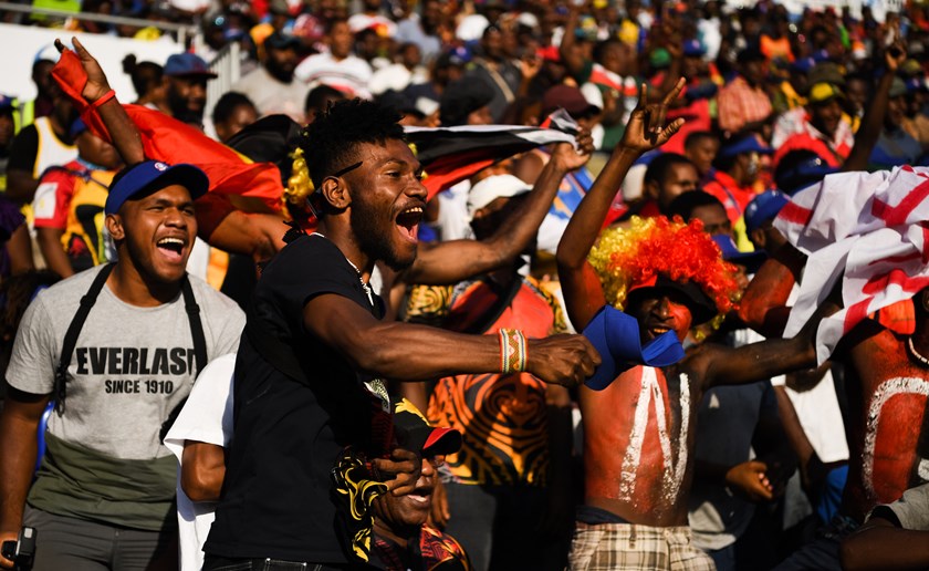 PNG fans are renowned for their passion for the game 