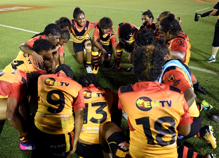 Hill is helping the PNG Orchids and Kumuls prepare for the World Cup