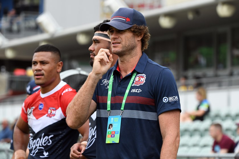 Roosters assistant Matt King will lead the Lebanon coaching staff in Cheika's absence