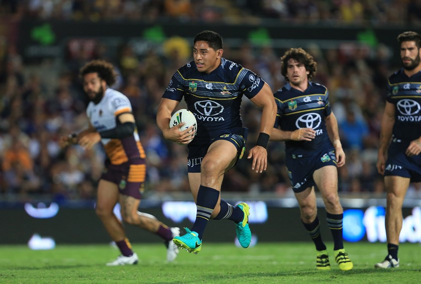 Jason Taumalolo was unstoppable against the Broncos in the 2016 semi-final.