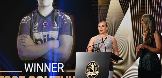 Southwell clinches 2022 NRLW Dally M Rookie of the Year Award