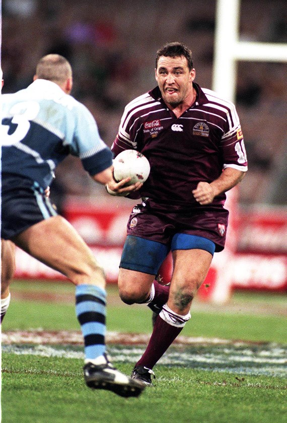Former Dragons prop Craig Smith was able to play Origin in 1997 after successfully pleading to be fined his match payments rather than a suspension