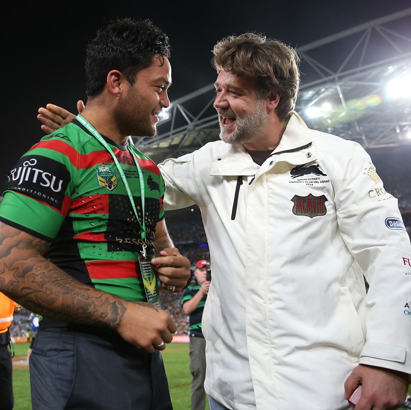 Issac Luke missed South Sydney's 2014 grand final win because of suspension