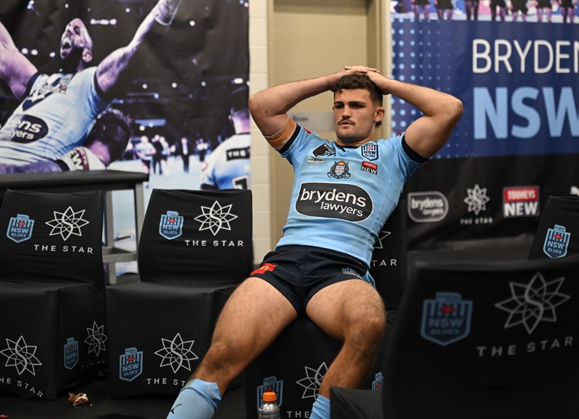 A dejected Cleary after Origin I