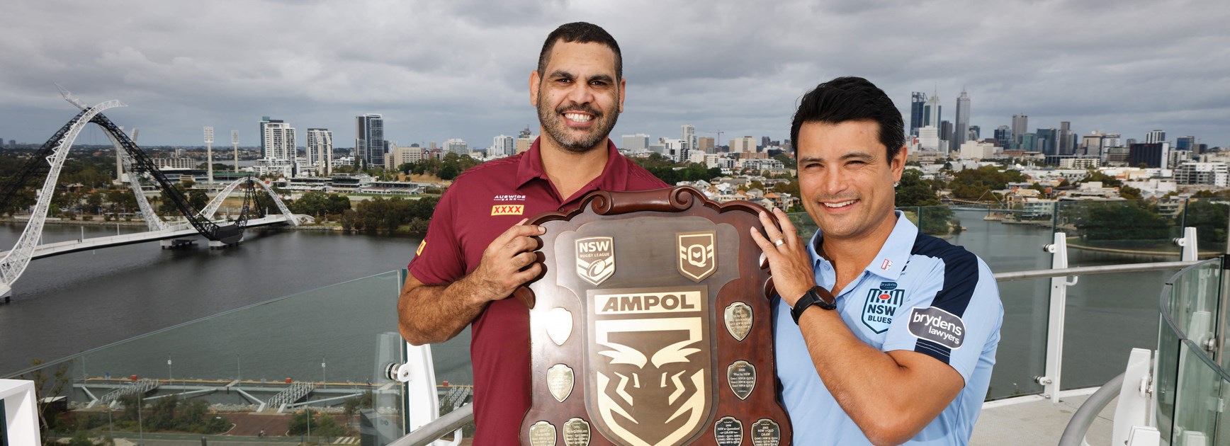 Catch the Origin shield across Perth this week!
