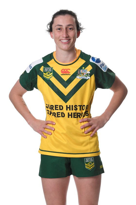 Baylee Davis will play for the Australian PM's XIII side on Sunday.