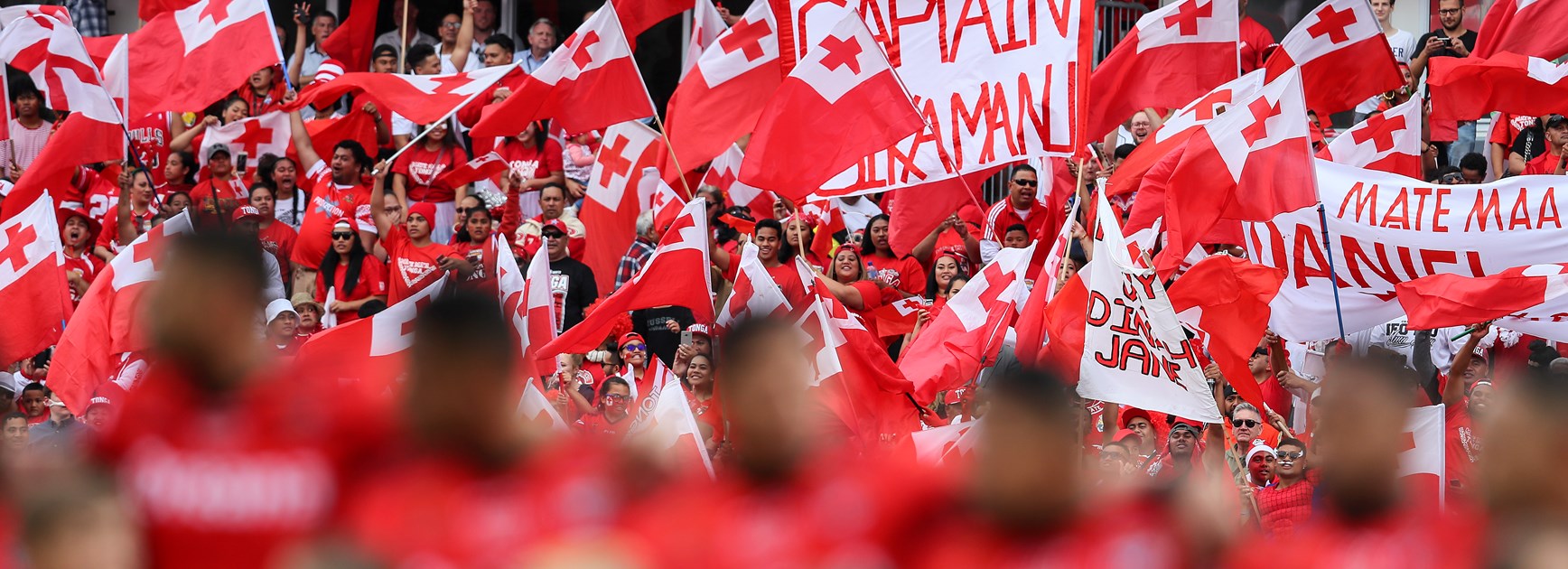 Tonga will enjoy a strong crowd at Mount Smart Stadium on Saturday.