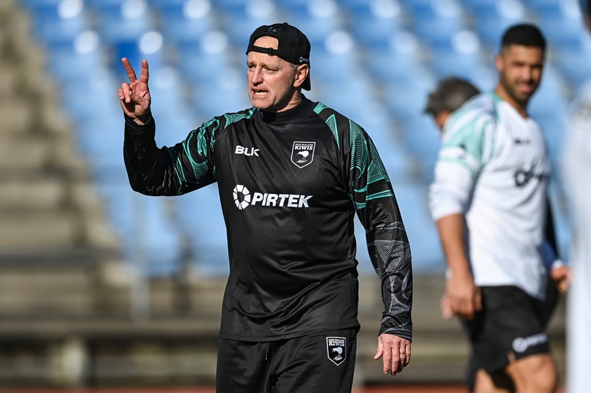 Kiwis coach Michael Maguire ahead of his side's Test against Tonga.