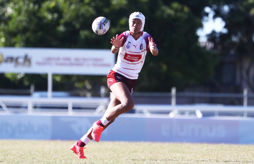 Chantay Ratu is a promising playmaker set to start for the Queensland women's side.