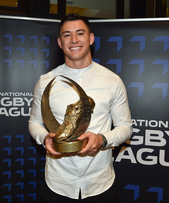 Joey Manu was voted as the 2022 IRL Golden Boot winner.