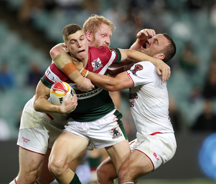 Adam Doueihi is expected to partner Mitchell Moses in the halves for Lebanon 