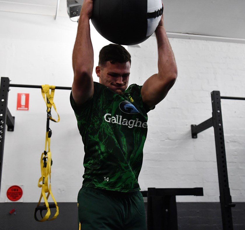Nathan Cleary is set to be rested from Australia's opening World Cup match against Fiji