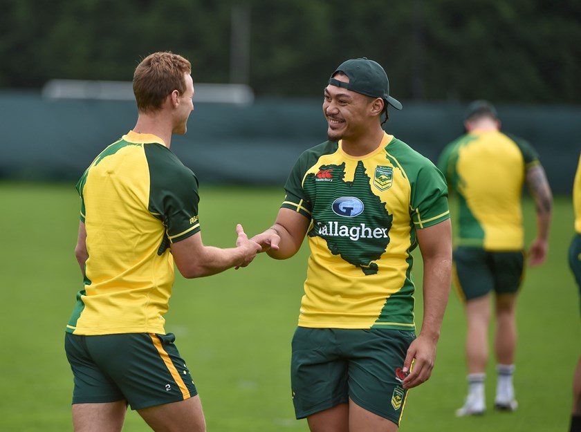 Jeremiah Nanai has been soaking up the experience of team-mates like Daly Cherry-Evans