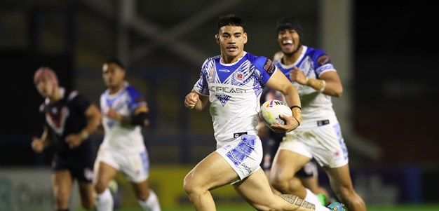 May scores four as Samoa beat France to advance