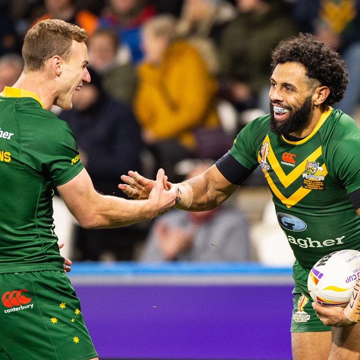 Addo-Carr bags five as Kangaroos march into semis