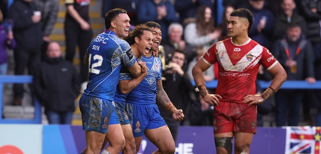 Samoa advance to semi-finals with thrilling win over Tonga