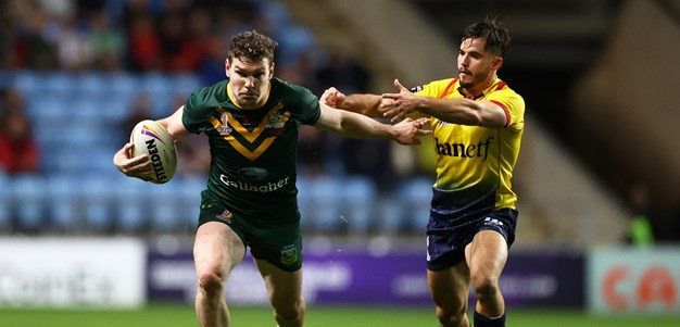 'Tears from both of us': Martin's World Cup tribute to mum