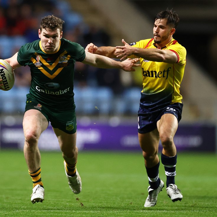 'Tears from both of us': Martin's World Cup tribute to mum