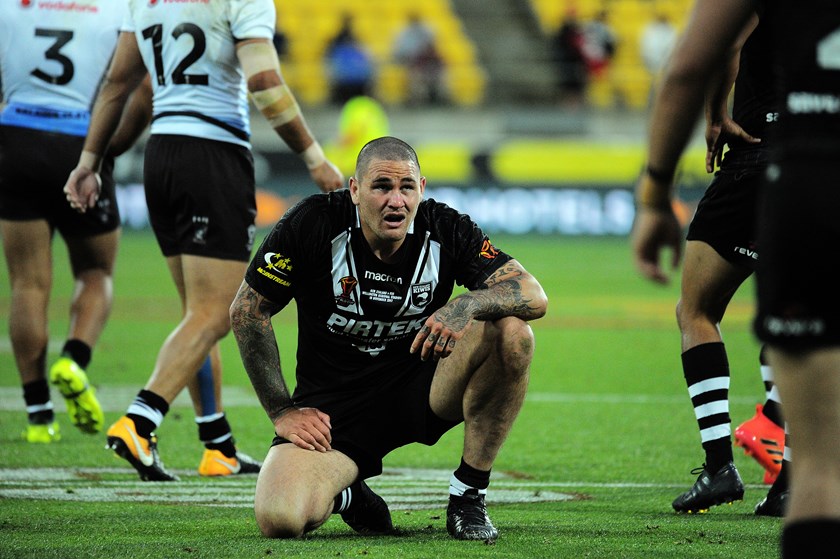 A shattered Russell Packer after New Zealand's RLWC2017 exit
