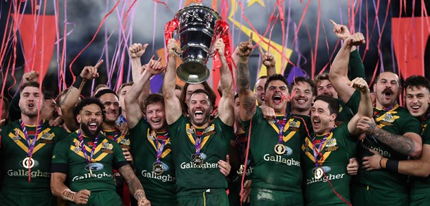 Captain Fantastic: Tedesco leads Kangaroos to World Cup glory