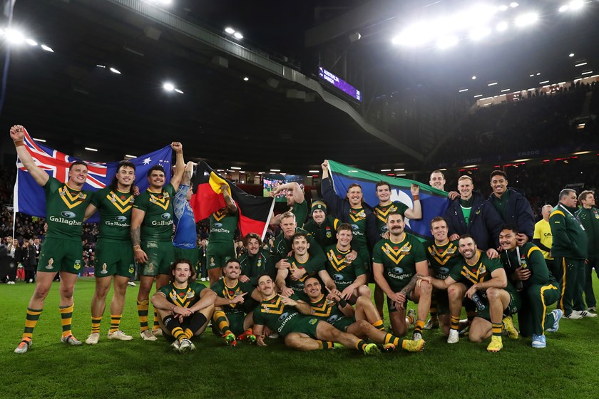 The Kangaroos have regained No.1 spot for the first time in three years.