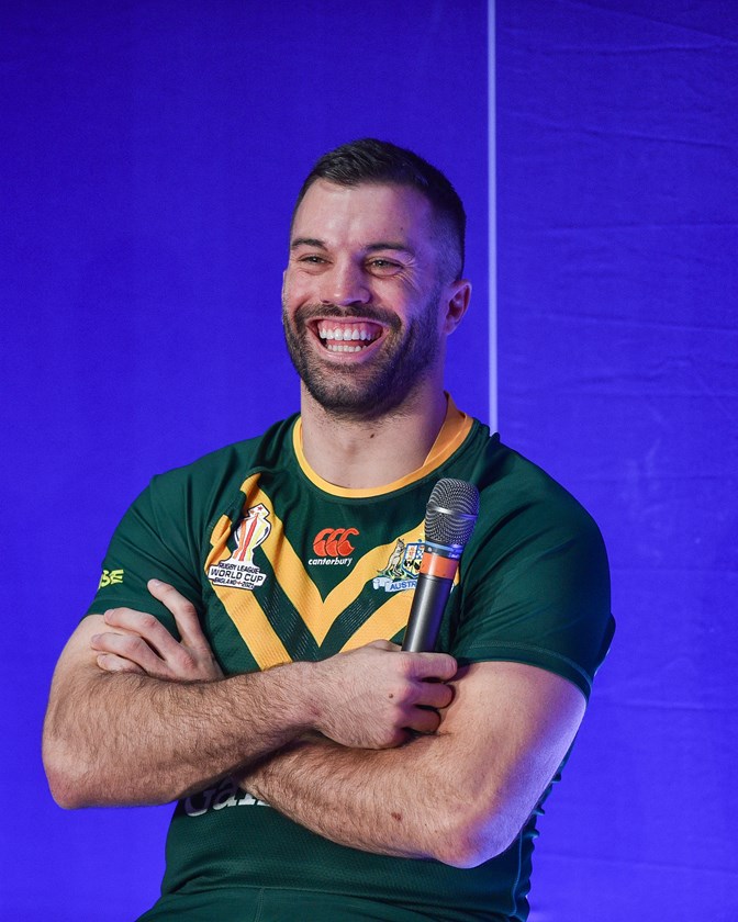 Tedesco took photos at the World Cup launch to score points for the Daintrees 