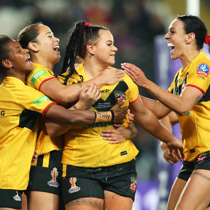 Orchids blitz Brazil to secure semi spot