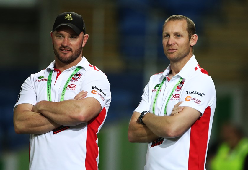 Dean Young and Ben Hornby began their coaching careers at the Dragons