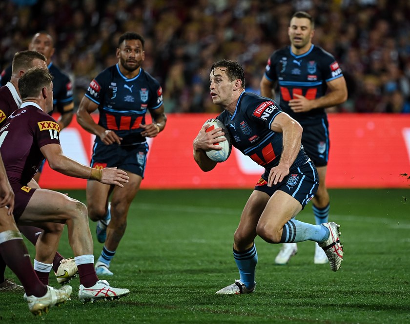 Cameron Murray's footwork troubled the Maroons defence in Origin I