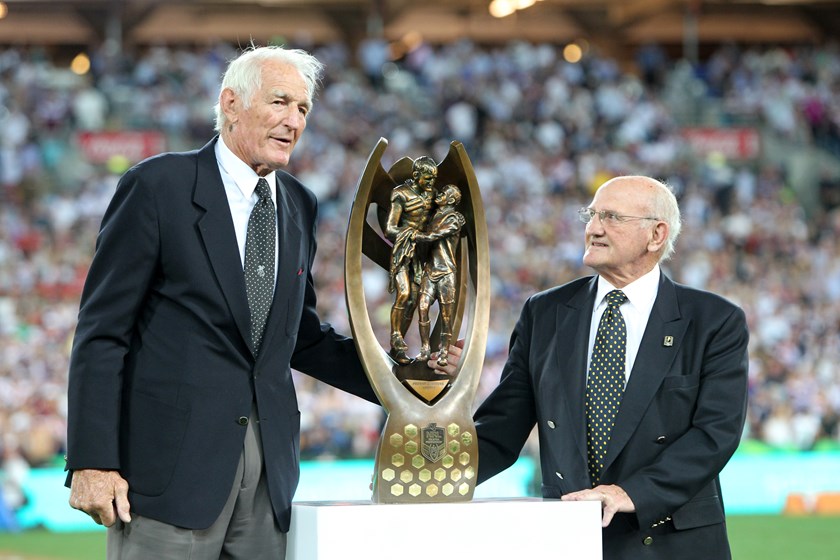 A 'Gladiators' print signed by Norm Provan and Arthur Summons is among the silent auction items to raise funds for Daniel Anderson