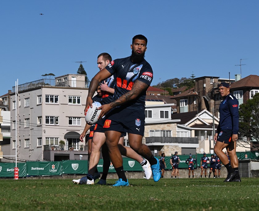 Payne Haas is on track to become the most capped NSW prop