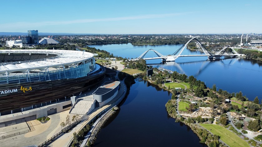 Optus Stadium will play host to Origin in 2025 and 2028.