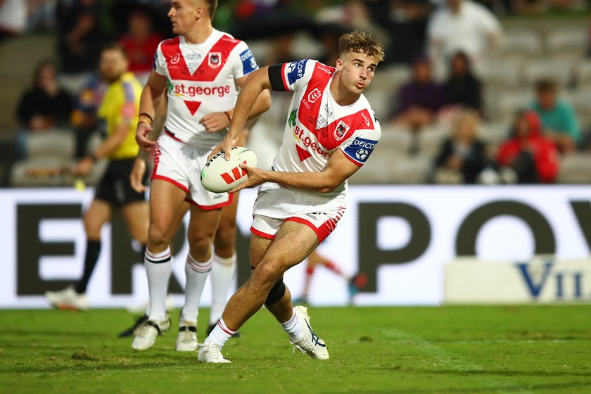 Toby Couchman played 33 minutes in his NRL debut