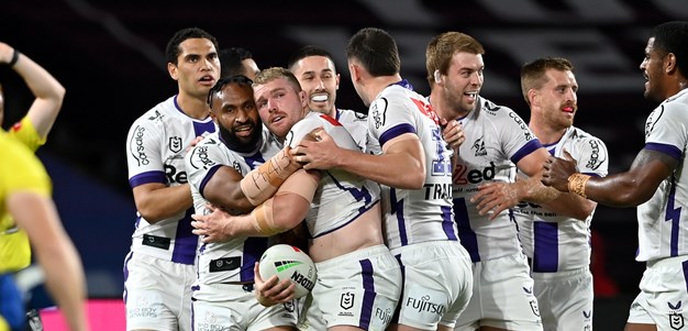 Defensive grit paves way for Storm victory over Rabbitohs