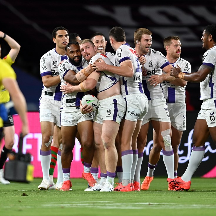 Defensive grit paves way for Storm victory over Rabbitohs
