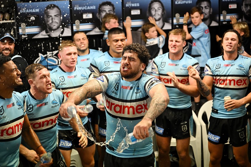 Sharks players believe their 22-12 defeat of Sydney Roosters could be season defining