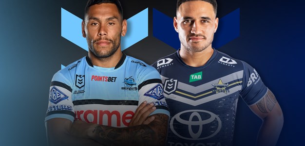 Sharks v Cowboys: Fitzy names unchanged 17; Cotter to bench