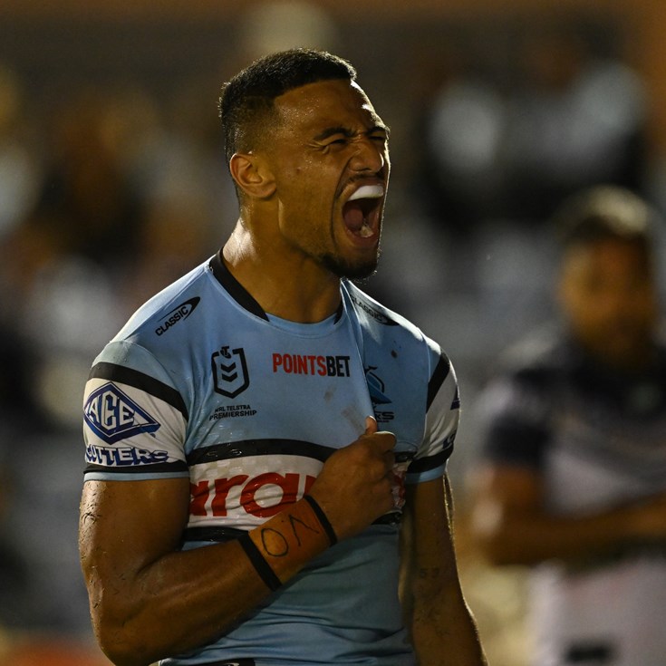 Ronaldo doubles up as Sharks feast on Cowboys