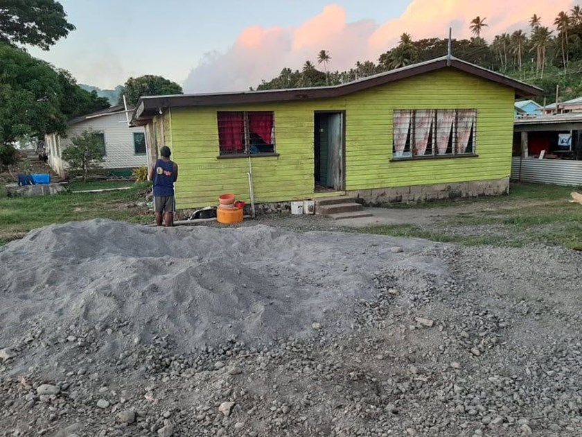The old family home in Somosomo. 