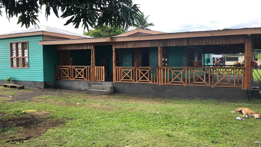 The brand new three-bedroom home, which Tui gifted to his parents complete with new furniture. 