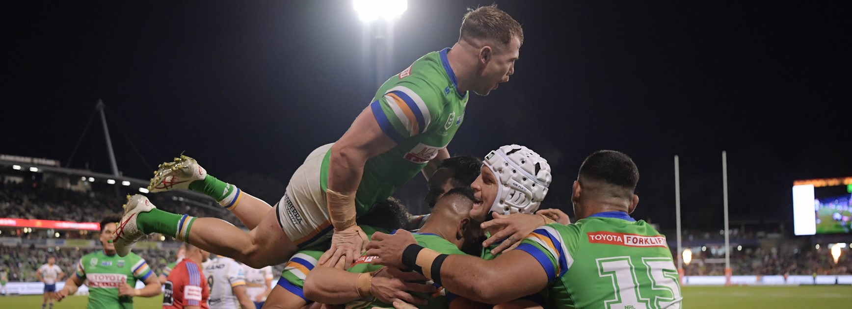 Canberra clinical as Raiders roll on to fifth straight win