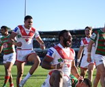 Dragons survive late scare to upset Rabbitohs