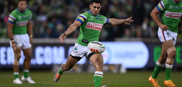 Fogarty’s fancy footwork has Raiders firmly in finals frame