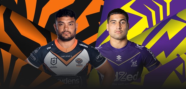 Wests Tigers v Storm: Sheens shuffles spine; NAS to second-row