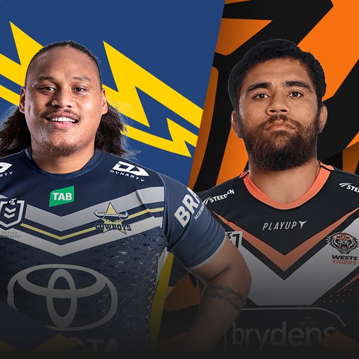 Cowboys v Wests Tigers: Taumalolo returns; Laurie to six
