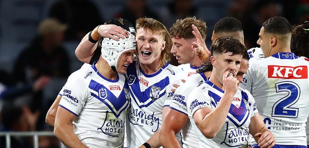 Sexton sizzles in club debut as Dogs beat Rabbitohs