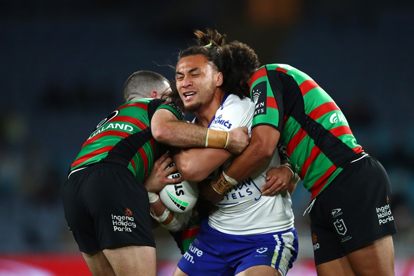 Faitala-Mariner played his 100th match for the Bulldogs against South Sydney