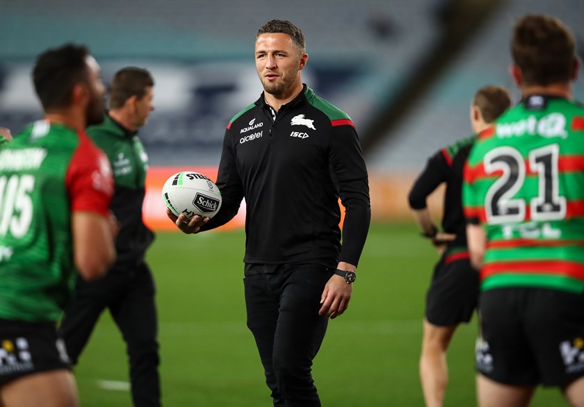 Souths players tip Sam Burgess to succeed as coach of Warrington  