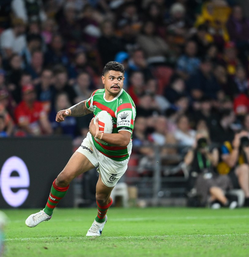 Latrell Mitchell will provide a boost for the Rabbitohs attack and defence